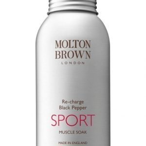 Molton Re Charge Black Pepper Sport Muscle Soak Kylpysuola 403 g