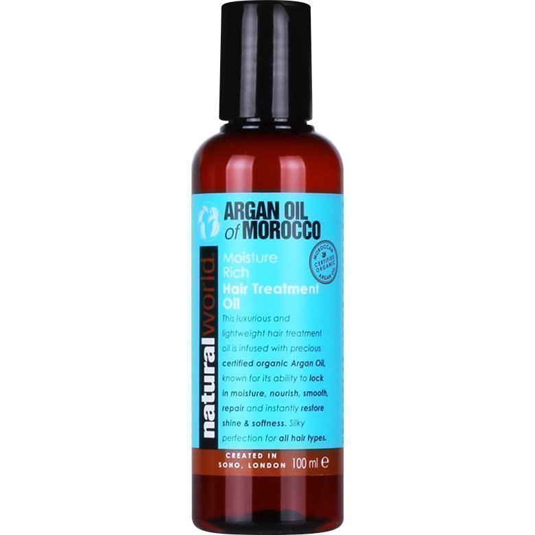 Moroccan Argan Oil Moisture Rich Hair Treatment Oil 100ml