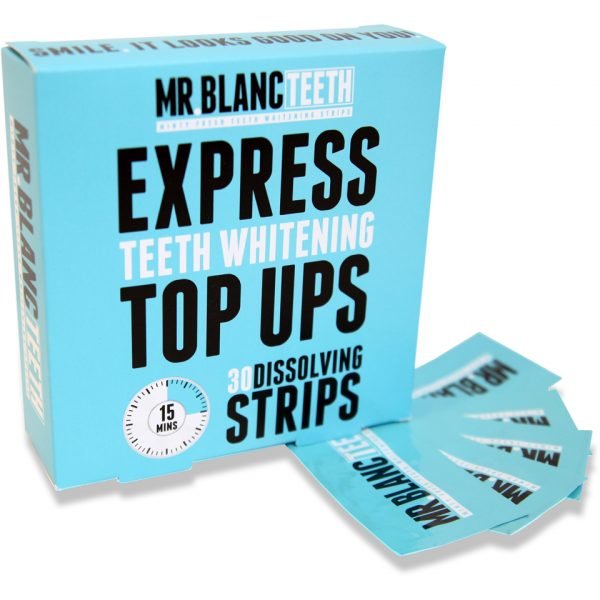 Mr Blanc Express Teeth Whitening Strips 30 Strips