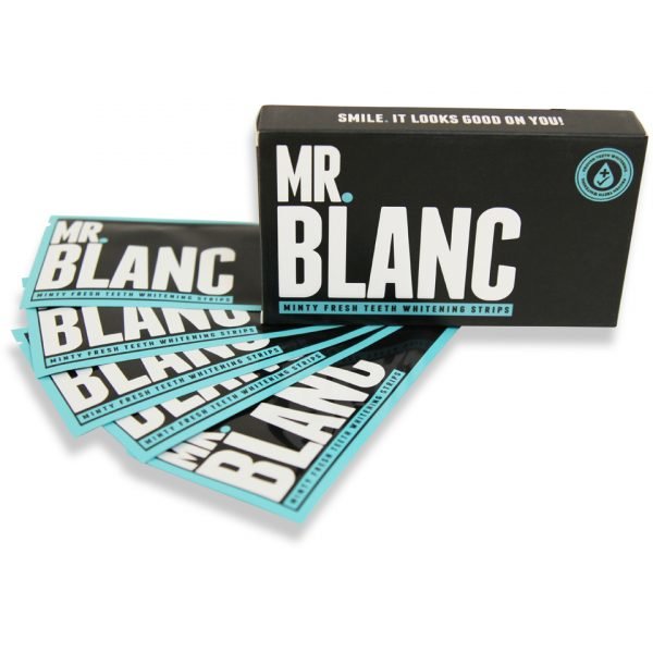 Mr Blanc Teeth Whitening Strips 14 Day Supply