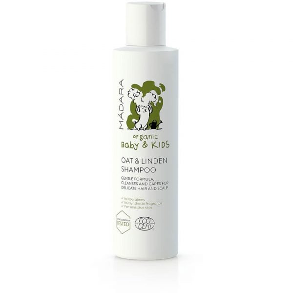 Mádara Organic Baby & Kids Oat & Linden Shampoo 200 Ml