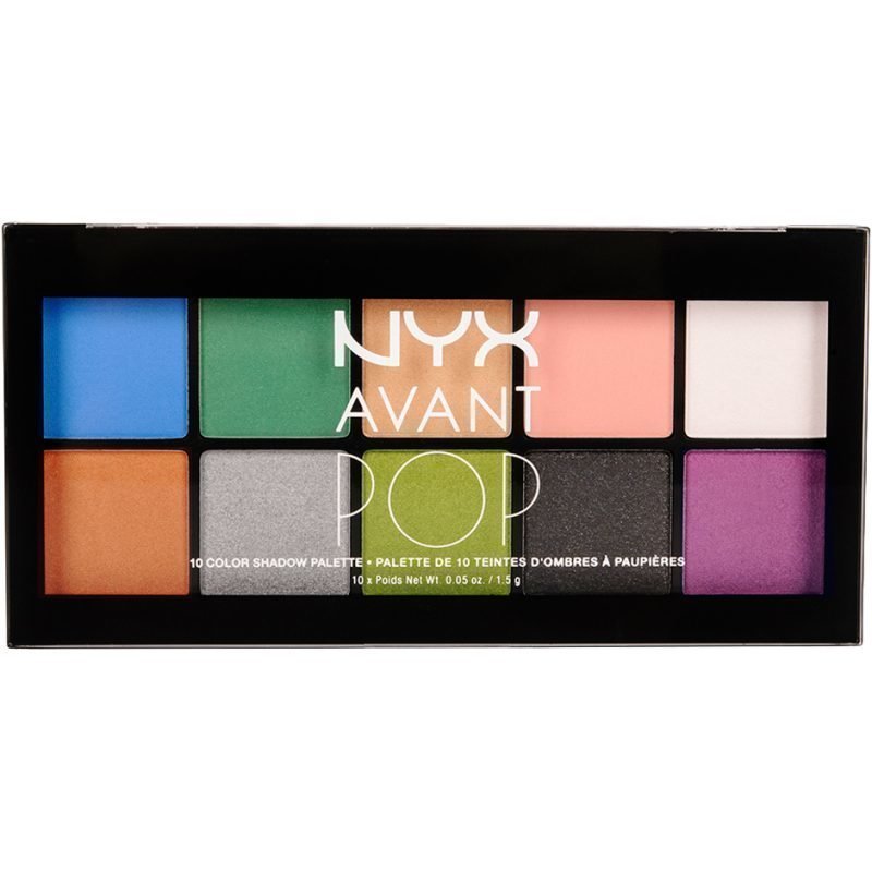 NYX Avant Pop! Shadow Palette APSP01 Art Throb