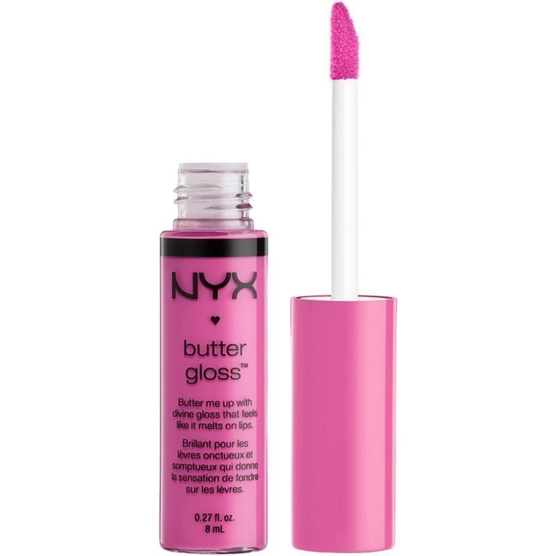 NYX Butter Gloss BLG26 Cotton Candy 6