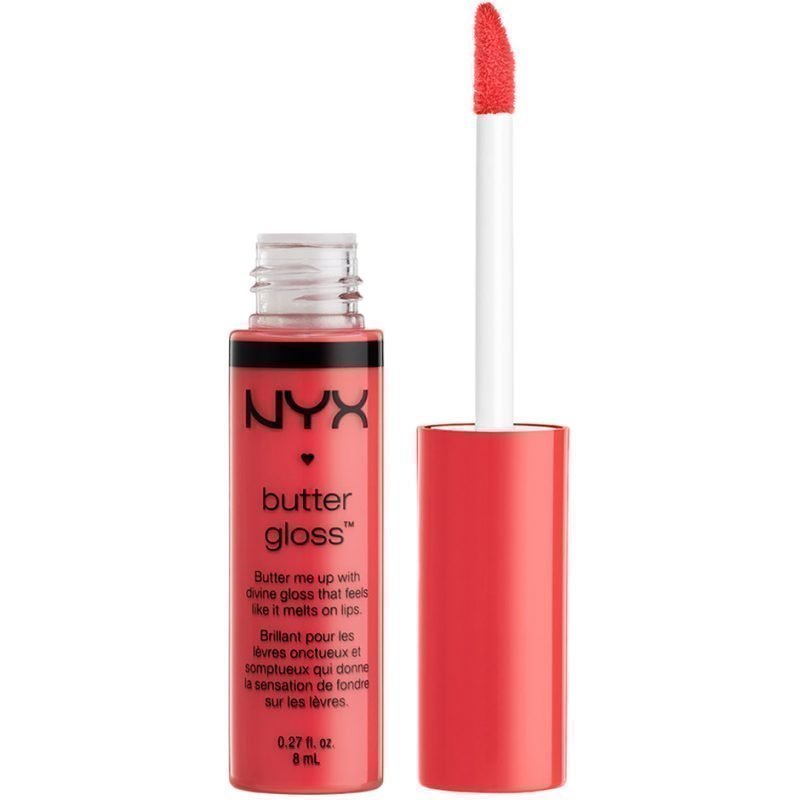 NYX Butter Gloss BLG28 Pink Buttercream 6