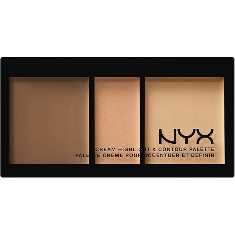 NYX Cream Highlight & Contour Palette CHCP02 Medium 11ml