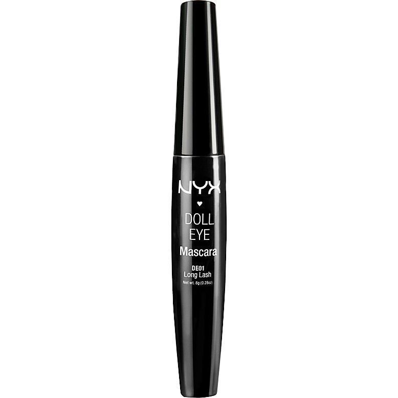 NYX Doll Eye Mascara 01 Extreme Jet Black 8g