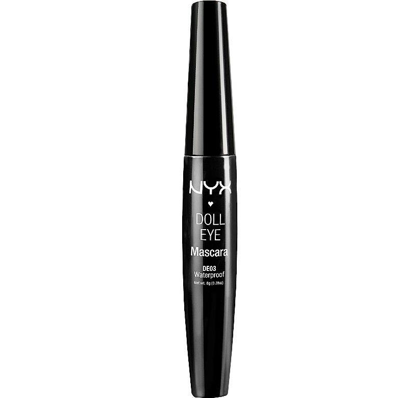 NYX Doll Eye Waterproof Mascara DE03 Black 9g