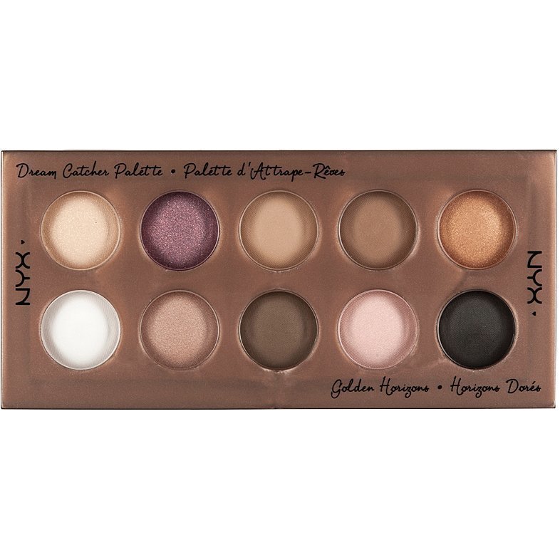 NYX Dream Catcher Shadow Palette DCP01 Golden Horizons 10x1