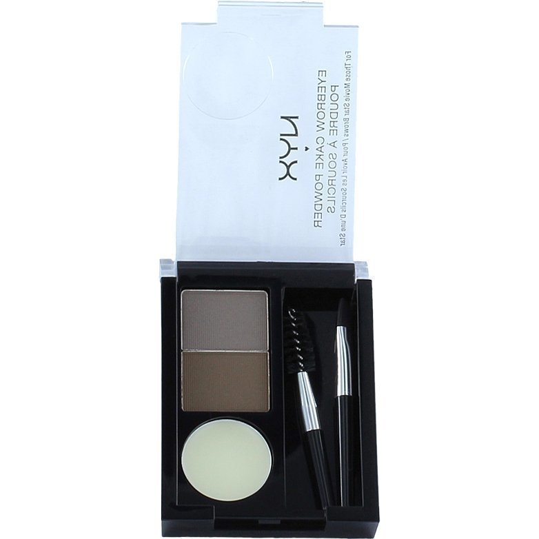 NYX Eyebrow Cake Powder ECP 03 Taupe/Ash 2