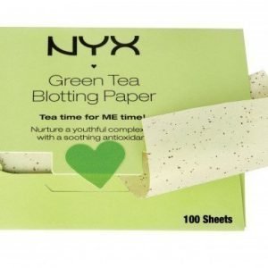 NYX Green Tea Blotting Paper 100 kpl