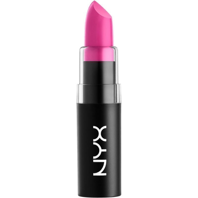 NYX Matte Lipstick MLS02 Shocking Pink 4g