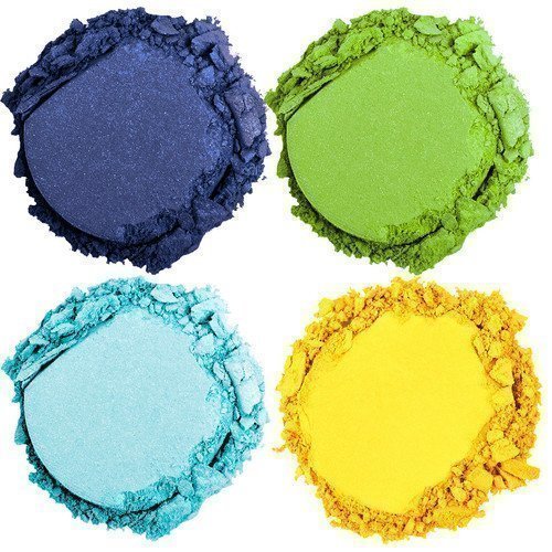 NYX PROFESSIONAL MAKEUP High Hot Singles Eye Shadow Green Yellow & Blue Asphyxiation