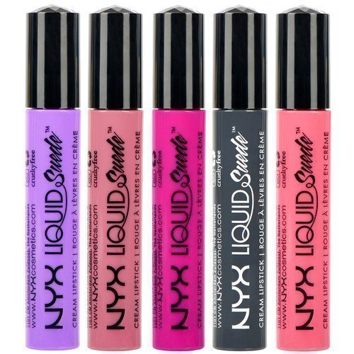 NYX PROFESSIONAL MAKEUP Liquid Suede Cream Lipstick Cherry Skies