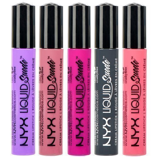 NYX PROFESSIONAL MAKEUP Liquid Suede Cream Lipstick Pink Lust