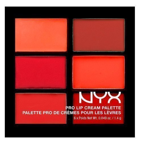NYX PROFESSIONAL MAKEUP Pro Lip Cream Palette REDS