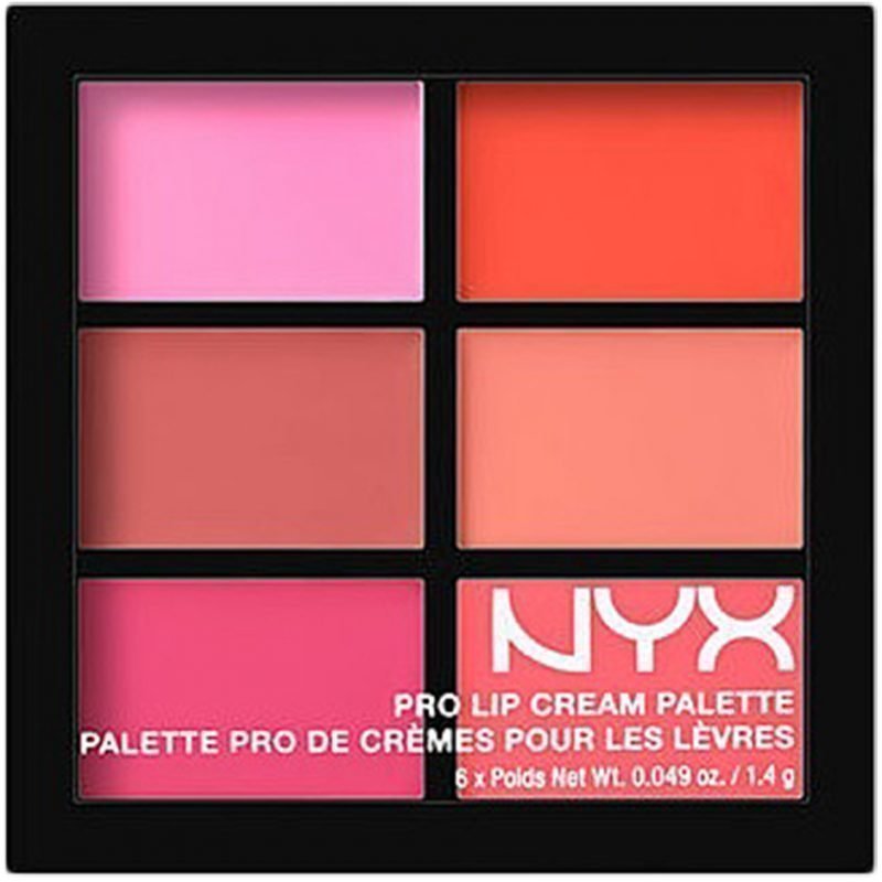 NYX Pro Lip Cream Palette PLCP01 Pinks