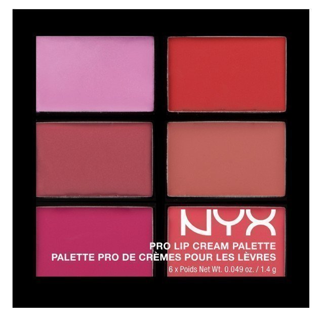 NYX Pro Lip Cream Palette