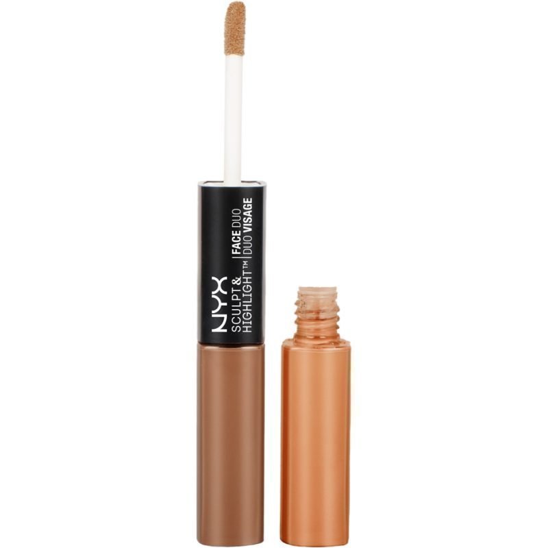 NYX Sculpt & Highlight Face Duo SHFD06 Espresso/Honey 2x5