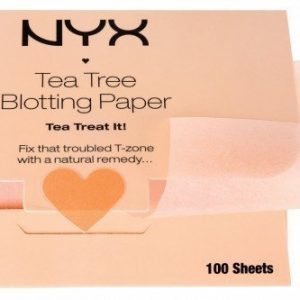 NYX Tea Tree Blotting Paper 100 kpl