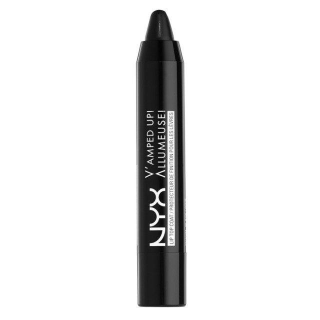 NYX V'amped Up! Lip Top Coat Black