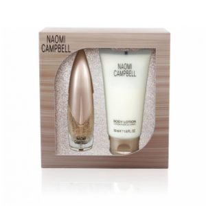 Naomi Campbell Signaturen Lahjapakkaus Edt 30 Ml + Bodylotion 50 Ml Lahjapakkaus