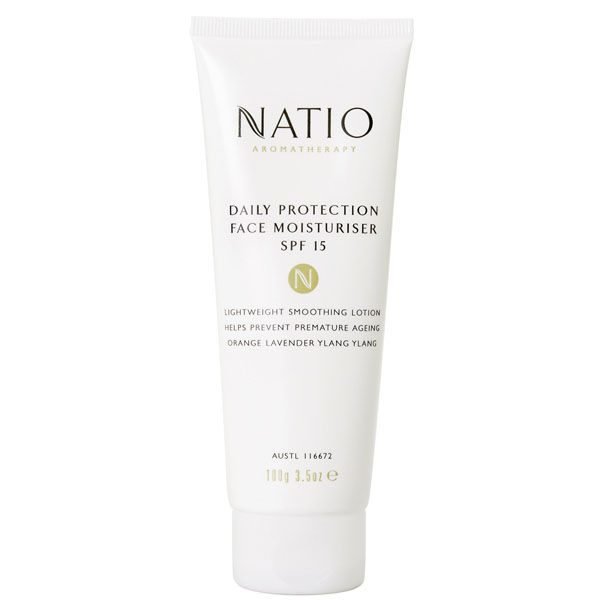 Natio Daily Protection Face Moisturiser Spf 15 100 G