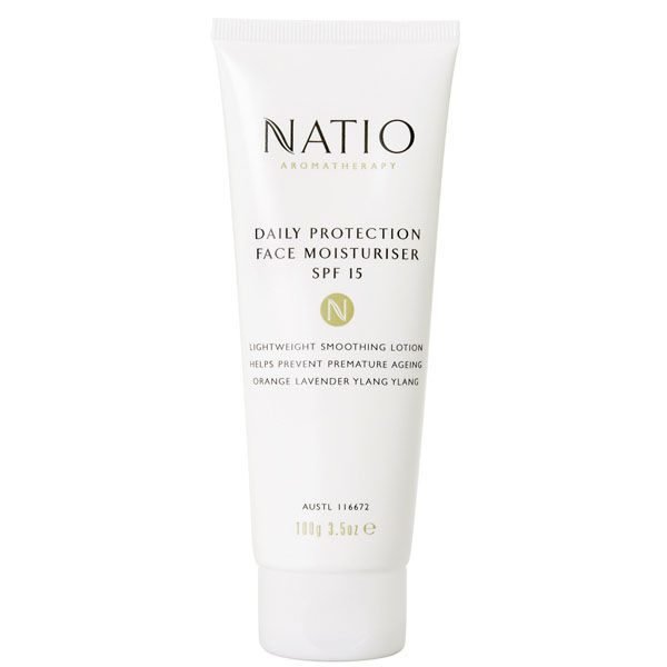 Natio Daily Protection Face Moisturiser Spf 15 100 G