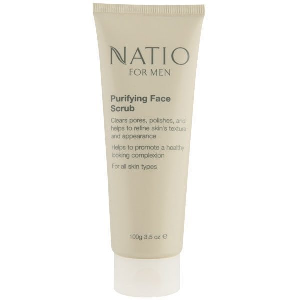 Natio For Men Purifying Face Scrub 100 G