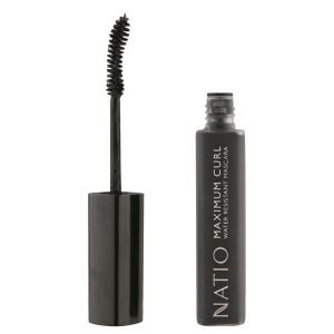 Natio Maximum Curl Water Resistant Mascara Blackest Black 10 Ml