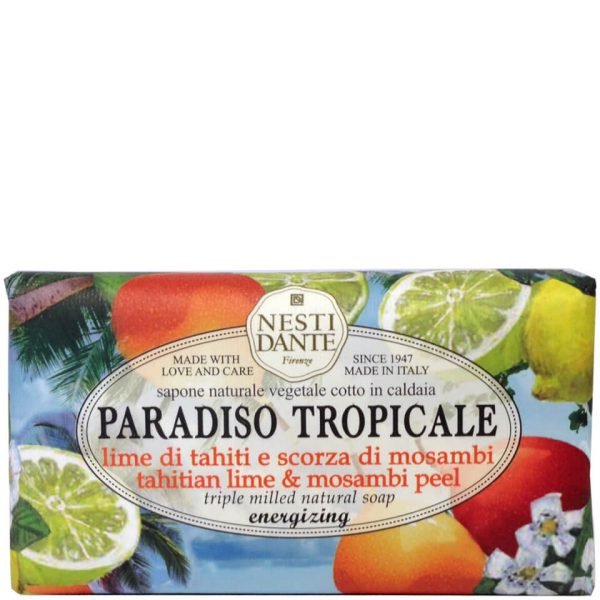 Nesti Dante Paradiso Tropicale Tahitian Lime And Mosambi Peel Soap 250 G