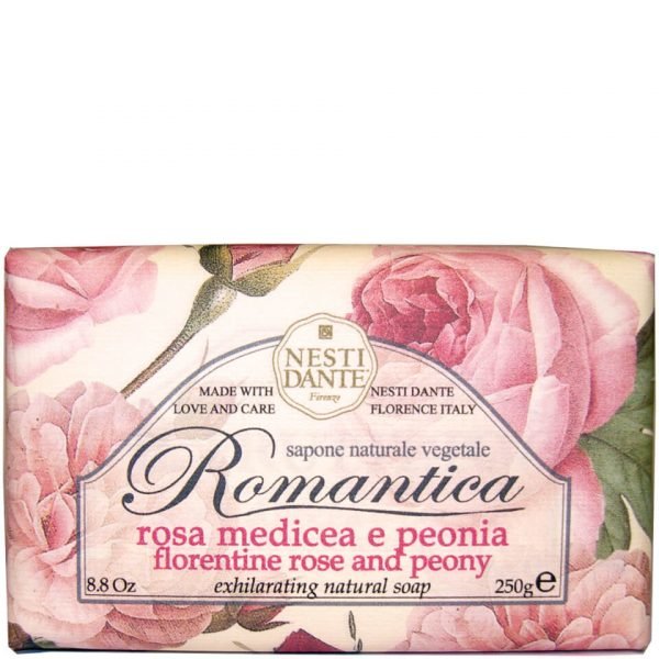 Nesti Dante Romantica Rose And Peony Soap 250 G