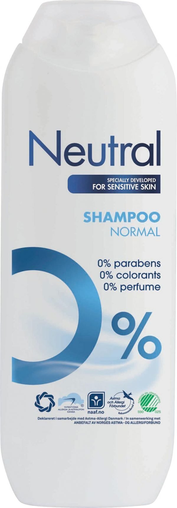Neutral 250 Ml Hajusteeton Shampoo