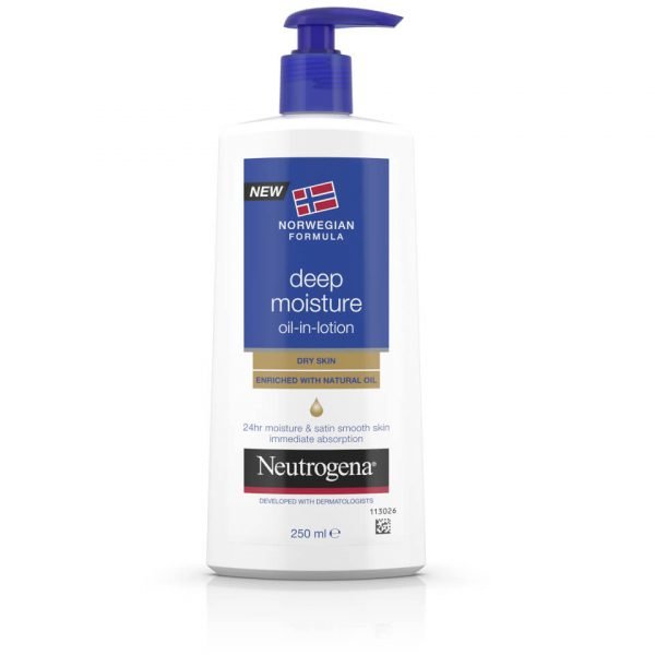 Neutrogena Norwegian Formula Deep Moisture Oil-In-Lotion 250 Ml