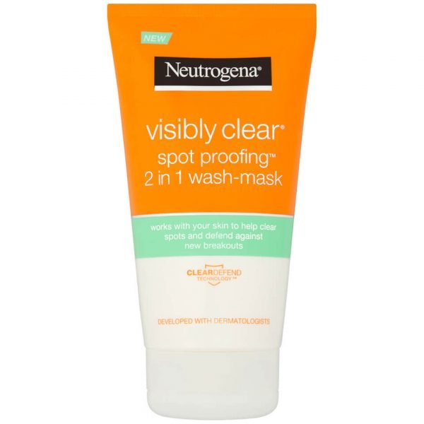 Neutrogena Visibly Clear Spot Proofing 2-In-1 Wash-Mask