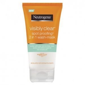 Neutrogena Visibly Clear Spot Proofing 2in1 Wash-Mask Puhdistusnaamio 150 Ml