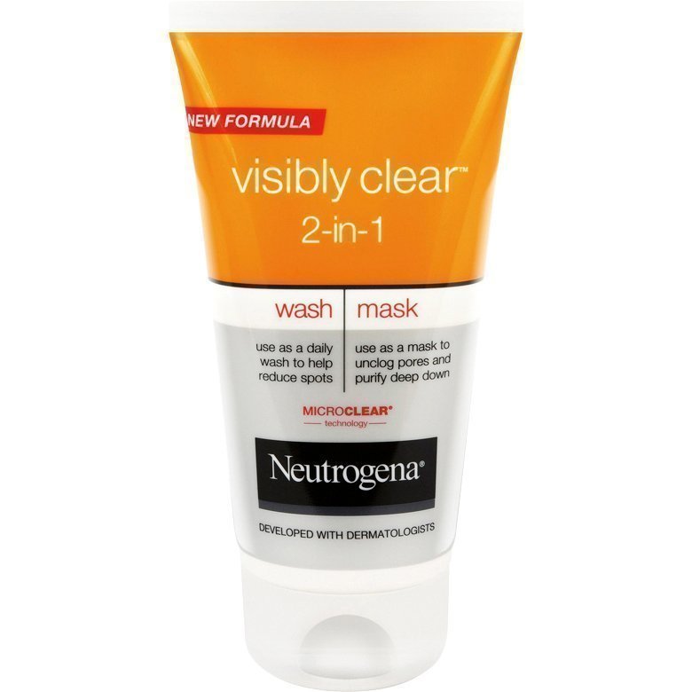 Neutrogena Visibly Clear1 Wash & Mask 150ml