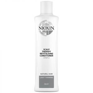 Nioxin 3-Part System 1 Scalp Therapy Revitalizing Conditioner For Natural Hair With Light Thinning 300 Ml