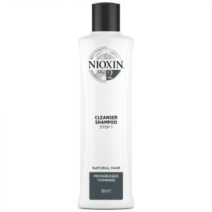 Nioxin 3-Part System 2 Cleanser Shampoo For Natural Hair With Progressed Thinning 300 Ml