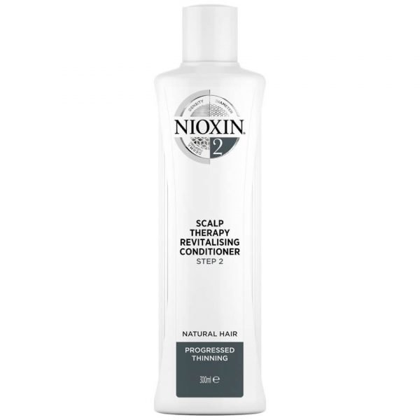 Nioxin 3-Part System 2 Scalp Therapy Revitalizing Conditioner For Natural Hair With Progressed Thinning 300 Ml