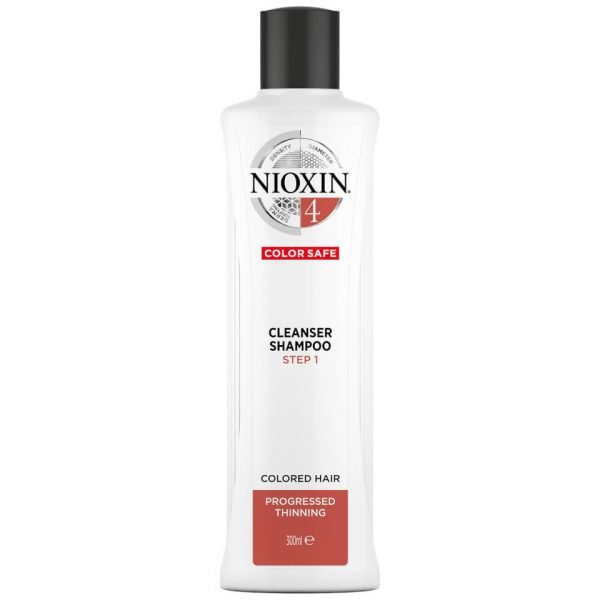 Nioxin 3-Part System 4 Cleanser Shampoo For Colored Hair With Progressed Thinning 300 Ml