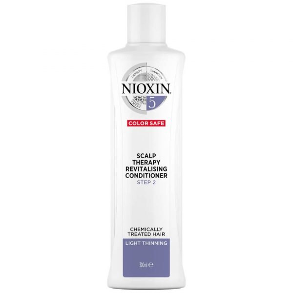 Nioxin 3-Part System 5 Scalp Therapy Revitalizing Conditioner For Chemically Treated Hair With Light Thinning 300 Ml