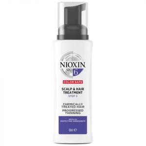 Nioxin 3-Part System 6 Scalp & Hair Treatment For Chemically Treated Hair With Progressed Thinning 100 Ml