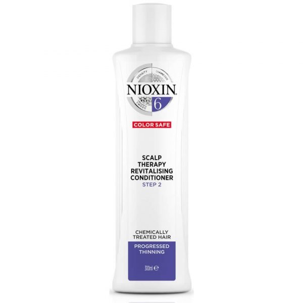 Nioxin 3-Part System 6 Scalp Therapy Revitalizing Conditioner For Chemically Treated Hair With Progressed Thinning 300 Ml