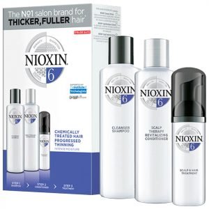 Nioxin 3-Part System Trial Kit 6 For Chemically Treated Hair With Progressed Thinning