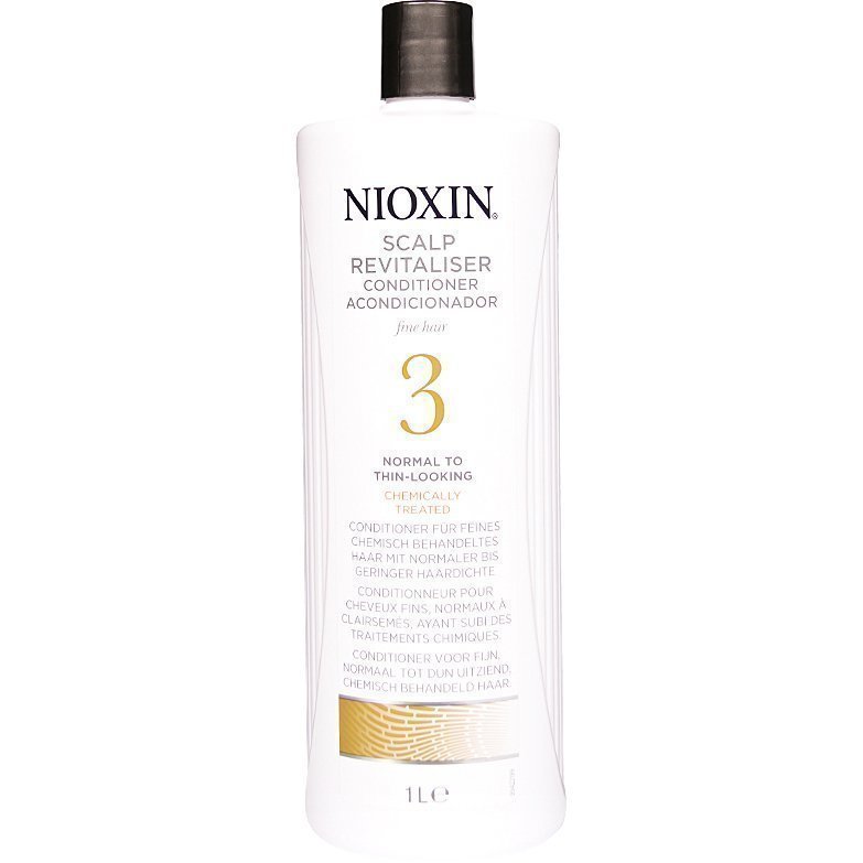 Nioxin System 3 Scalp Revitaliser Conditioner (Fine Hair) 1000ml