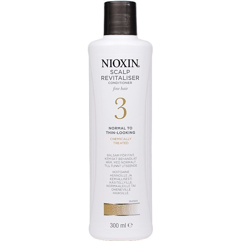 Nioxin System 3 Scalp Revitaliser Conditioner (Fine Hair) 300ml