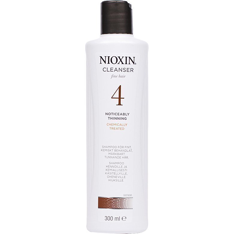 Nioxin System 4 Cleanser Shampoo (Fine Hair) 300ml