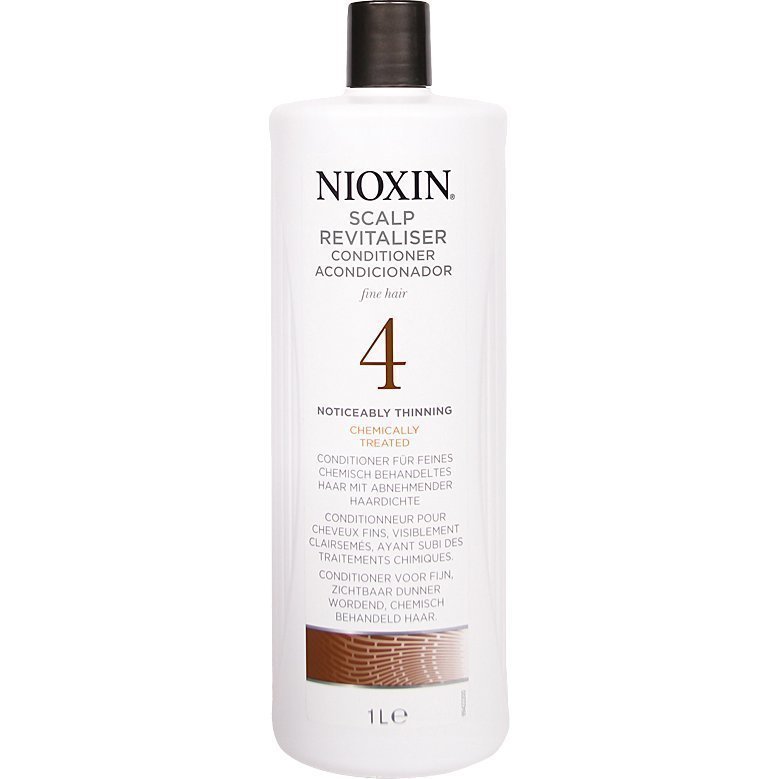 Nioxin System 4 Scalp Revitaliser Conditioner (Fine Hair) 1000ml