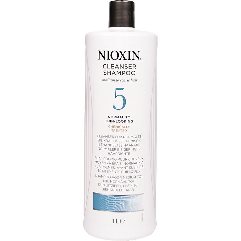 Nioxin System 5 Cleanser Shampoo (Medium/Coarse Hair) 1000ml