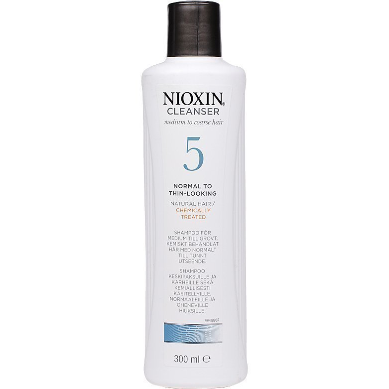 Nioxin System 5 Cleanser Shampoo (Medium/Coarse Hair) 300ml